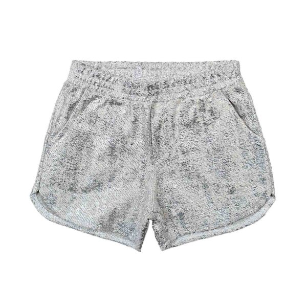 Dreamers - SHORTS GIRL IN JERSEY ARGENTO