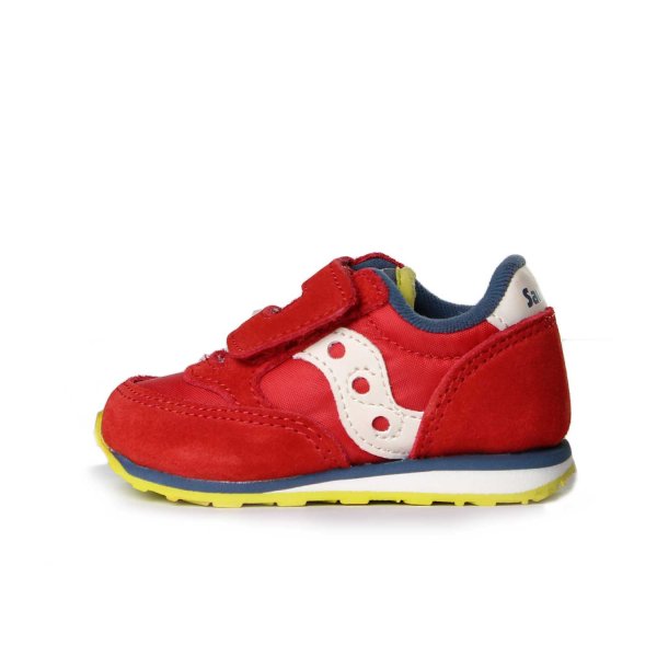 Saucony - SNEAKER BABY JAZZ HL Rosso Lime