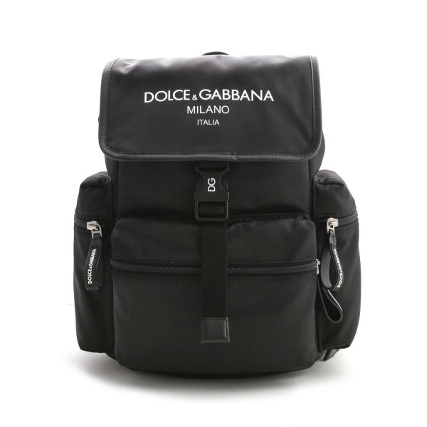 Dolce & Gabbana - UNISEX BLACK TEEN BACKPACK