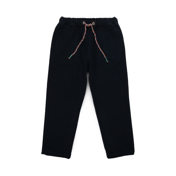 Madson Discount - DARK BLUE TROUSERS WITH DRAWSTRING FOR CHILDREN
