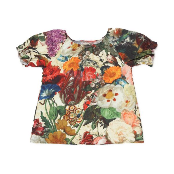 Olive - MULTICOLOR FLORAL TUNIC FOR GIRLS
