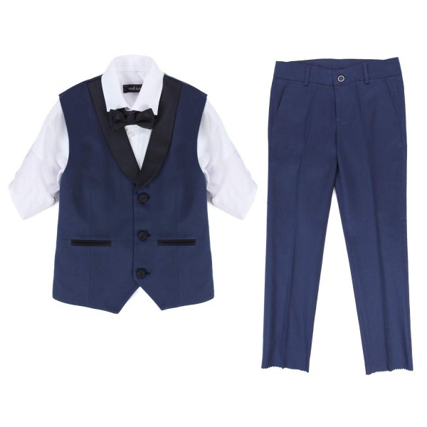 Bella Brilly - BLUE CEREMONY SUIT FOR CHILDREN