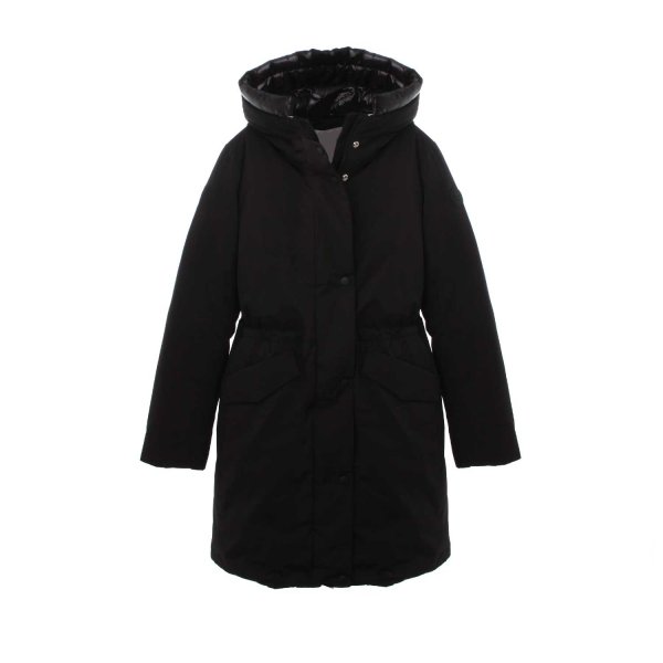 Woolrich - PARKA EXPEDITION NERO BAMBINA E TEENAGER