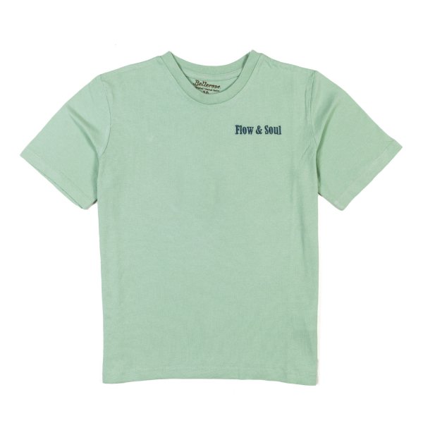 Bellerose - T-shirt verde acqua bambino