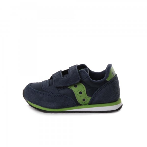 Saucony - Sneaker Jazz HL baby boy navy e verde
