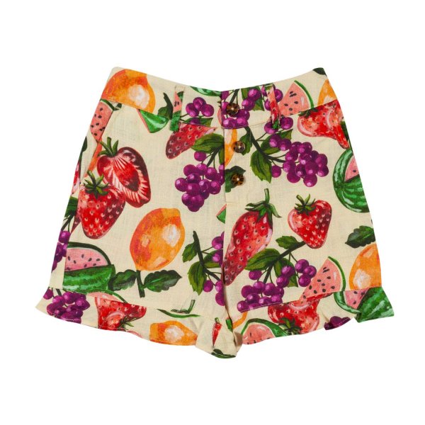 Scotch & Soda - NATURAL AND MULTICOLOR SHORTS FOR TEEN GIRLS