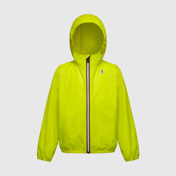 K-Way - giacca verde claude impermeabile unisex