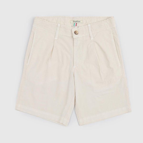 Nupkeet - Short Beige Bermuda Shorts for Boys and Girls