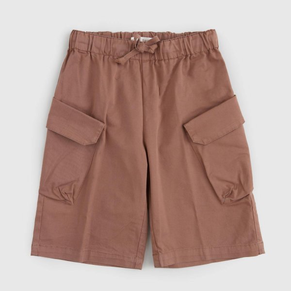 Zhoe & Tobiah - Brown Bermuda shorts for children