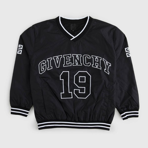 Givenchy - maglione nero stile baseball