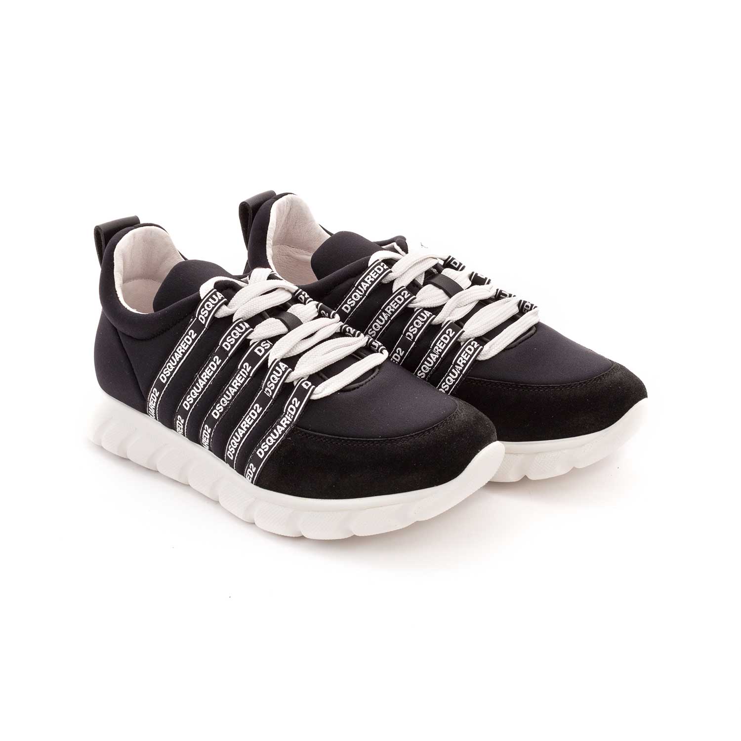 Dsquared2 - Scarpe Sneakers Nere Unisex - annameglio.com shop online