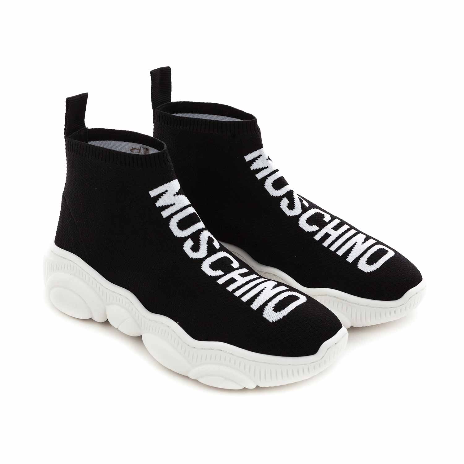 Moschino - Sneakers Slip On Nere Unisex - annameglio.com shop online