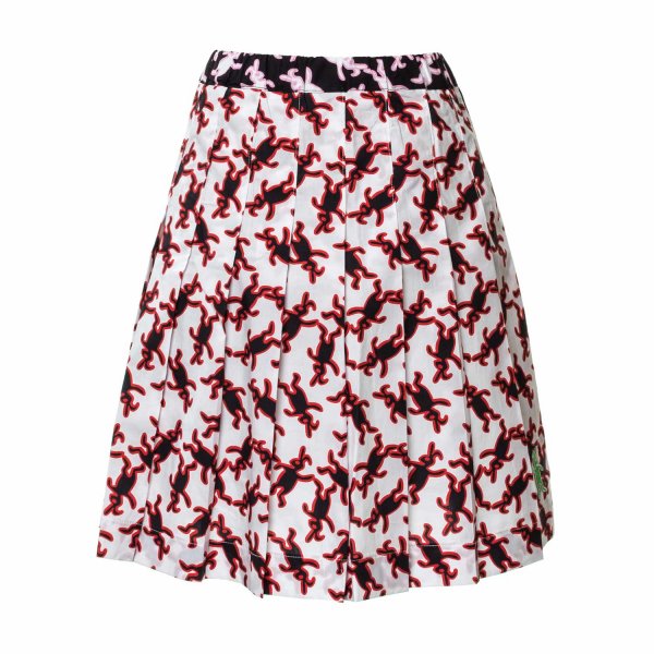 Marni - COTTON PLEATED SKIRT FOR GIRLS
