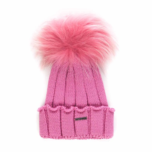 Freedomday - PINK WOOL HAT FOR GIRLS