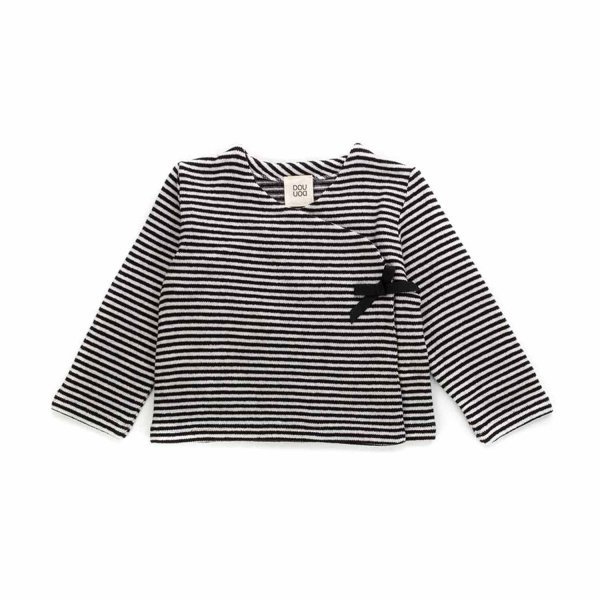Douuod - STRIPED TOP FOR BABY GIRLS