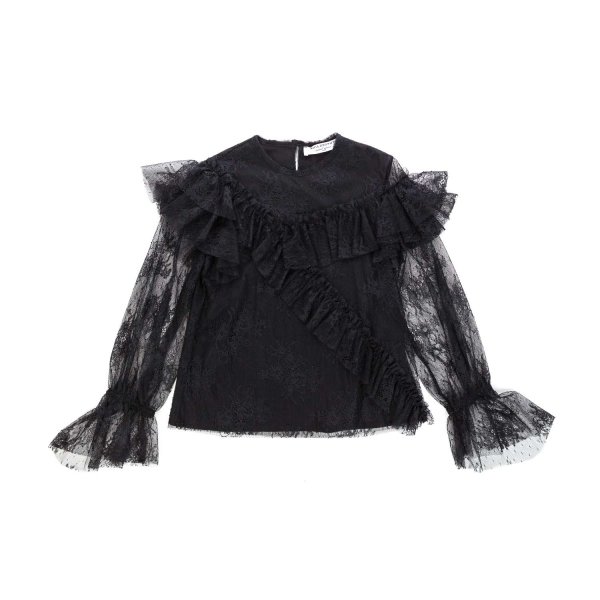 Philosophy - BLACK LACE BLOUSE FOR GIRLS