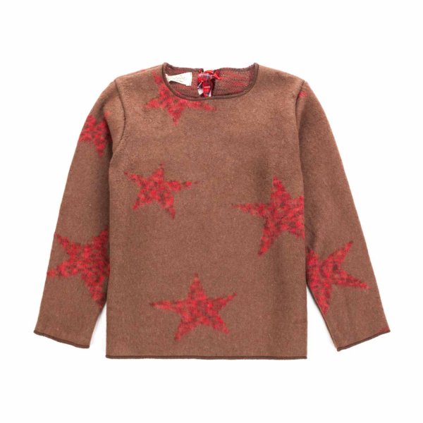 Olive - SWEATER WITH STARS FOR GIRLS