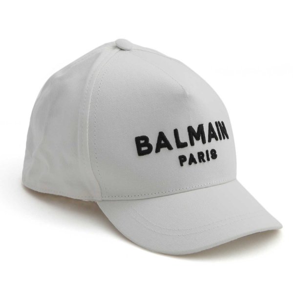 Balmain - UNISEX LOGO WHITE CAP