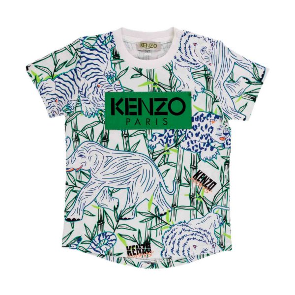 Kenzo - LOGO PRINT T-SHIRT FOR BABY GIRL