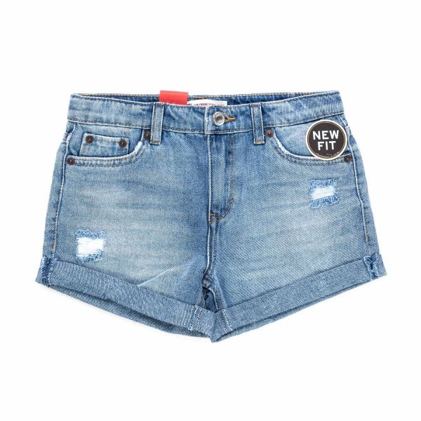 Levi's - DISTRESSED SHORTS FOR GIRLS