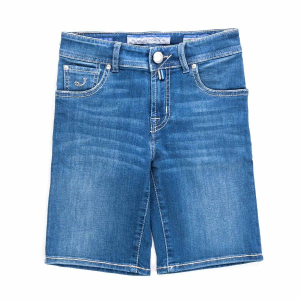 Jacob  Cohen - DENIM SHORTS FOR BOY AND TEEN
