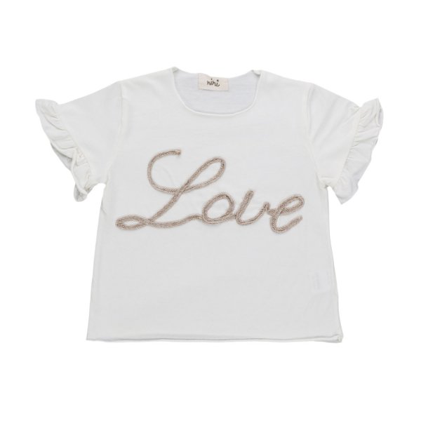 Olive - LOVE T-SHIRT FOR BABY GIRLS