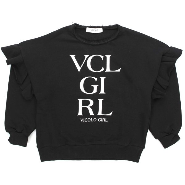 Vicolo - RUCHES SWEATSHIRT FOR GIRL