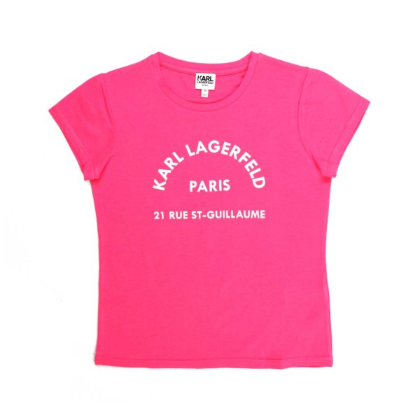 Karl Lagerfeld - FUCHSIA T-SHIRT FOR GIRLS