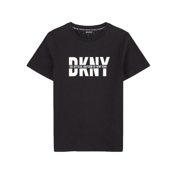 Dkny - MAXI T-SHIRT WITH LOGO FOR GIRLS