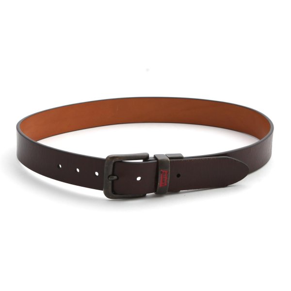 Levi's - BROWN LEATHER BELT FOR CHILDREN AND TEEN