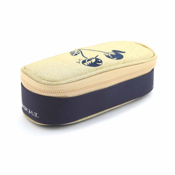 Jeune Premier - BLUE AND GOLD PENCIL CASE FOR GIRL