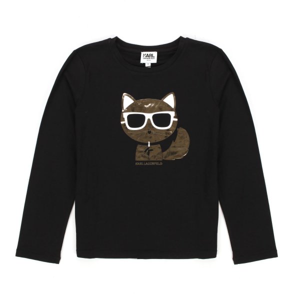 Karl Lagerfeld - CAT T-SHIRT FOR GIRL