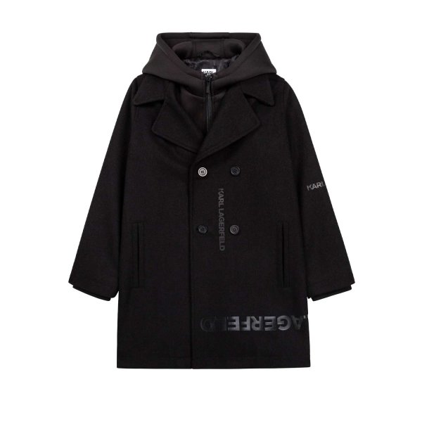 Karl Lagerfeld - UNISEX DOUBLE-BREASTED COAT