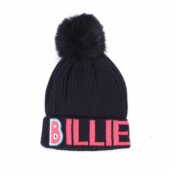 Billieblush - BLUE AND PINK HAT WITH PON-PON FOR GIRLS