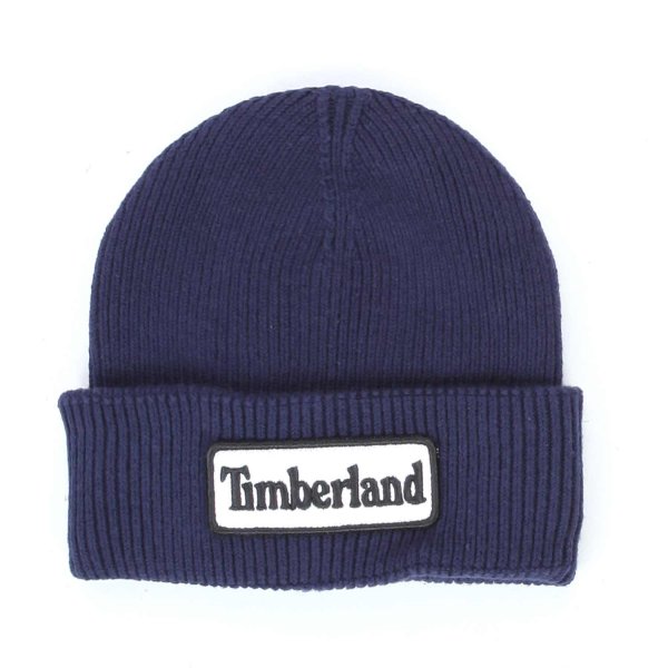 Timberland - BLUE BEANIE HAT FOR CHILDREN AND TEEN