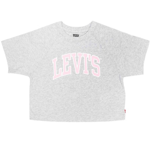 Levi's - GREY CROPPED T-SHIRT FOR GIRL