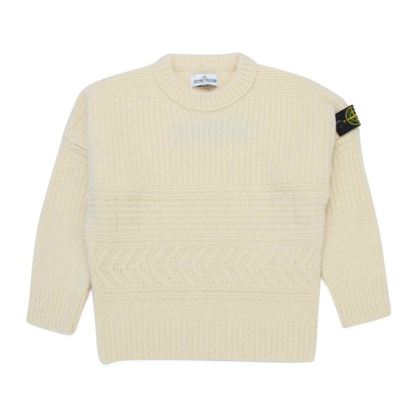 Stone Island - WOOL PULLOVER FOR TEEN AND BOY