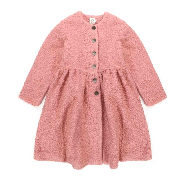 Caffé D'orzo - GIORGIA PINK NUDE COAT FOR GIRLS AND TEENAGERS