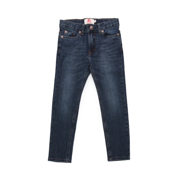 American Outfitters - JEANS SLIM FIT BLU SCURO BAMBINA E TEEN