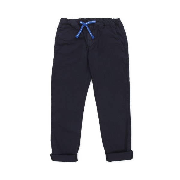 North Sails - NAVY BLUE PANTS WITH DRAWSTRING FOR CHILDREN AND TEEN