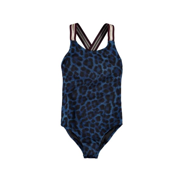 Molo - ANIMALIER BLUE BODY SWIMSUIT FOR GIRLS AND TEEN