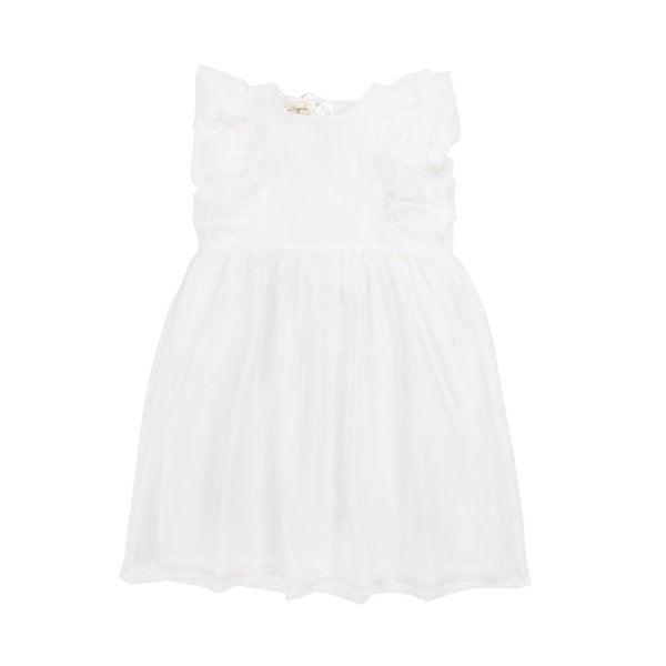 Olive - WHITE LUCILLA DRESS FOR GIRL