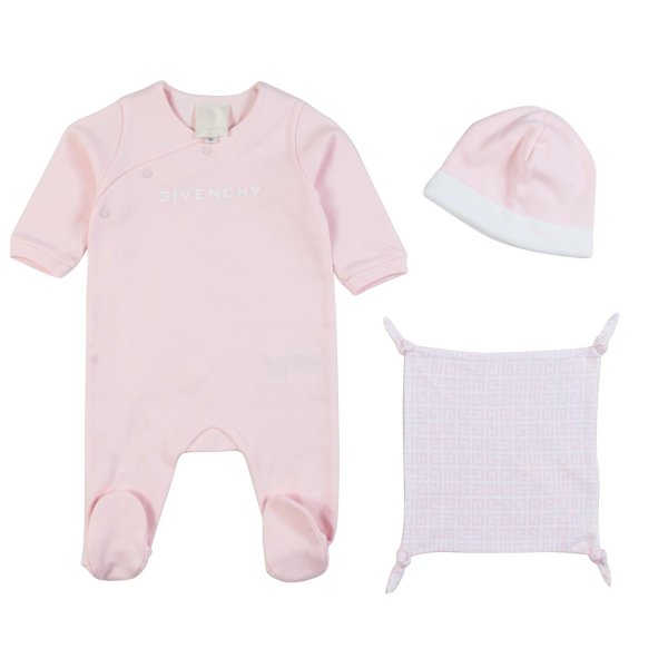 Givenchy - NEWBORN PINK SUIT GIFT SET