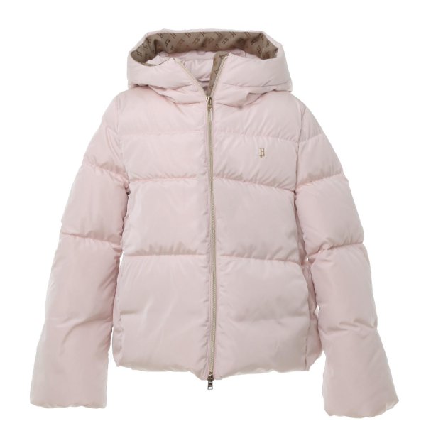 Herno - PALE PINK DOWN JACKET FOR GIRLS AND TEEN