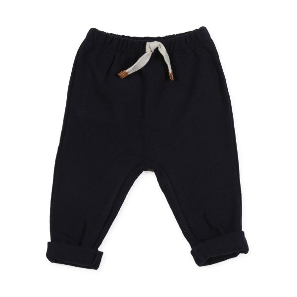 One More In The Family - NAVY BLUE ANGEL PANTS FOR CHILD AND BABY