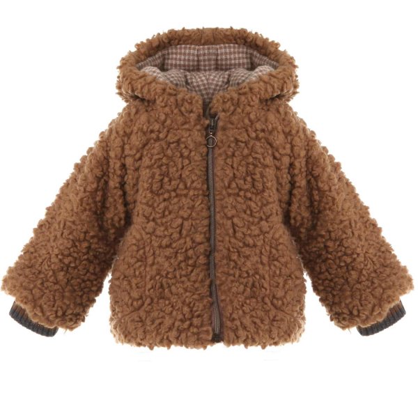 One More In The Family - ECO SHEARLING CARAMEL IMANOL COAT