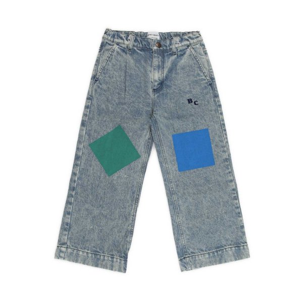 Bobo Choses - JEANS WITH COLORFUL PRINTS FOR BOY AND GIRL