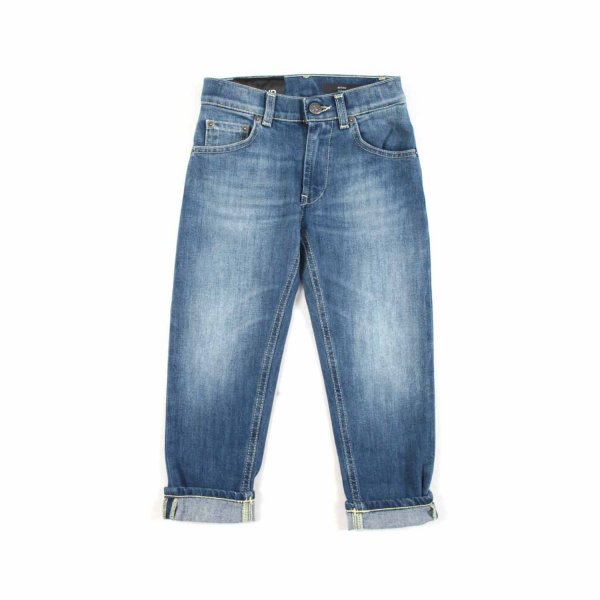 Dondup - MEDIUM BLUE REGULAR FIT JEANS FOR CHILD AND TEEN