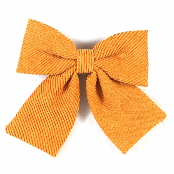 Illytrilly - HAIR CLIP WITH ORANGE BOW FOR GIRLS
