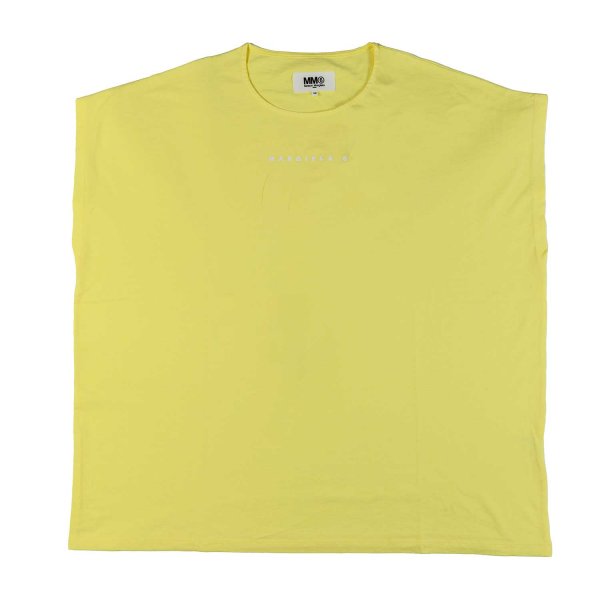 Mm6 Maison Margiela - FLUO YELLOW SWIMSUIT COVER FOR GIRLS